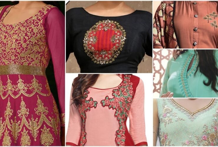 Indian Suit Neck Designs