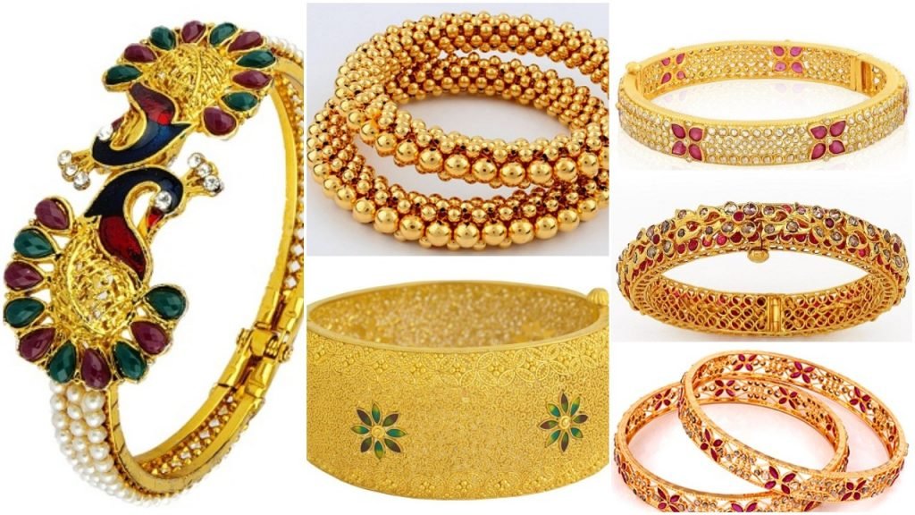 Latest Designs of Gold Bangles in India