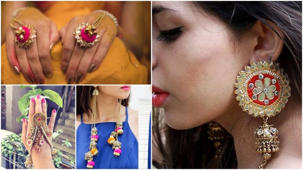 Prettiest Mehndi Jewellery for Indian Weddings