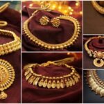 Traditional South Indian Necklace Designs in Gold