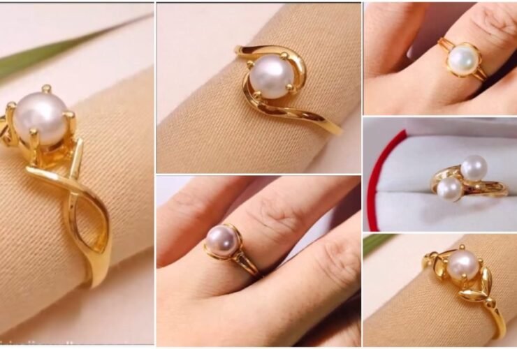 Latest Pearl Rings Designs t1