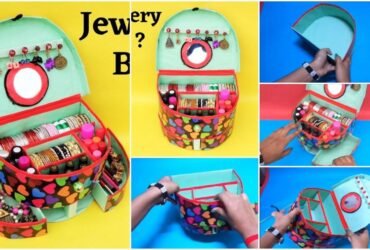 Jewellery Box Making with Waste Cardboard t1