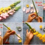 How to make Gladiolus Paper Flowers t1