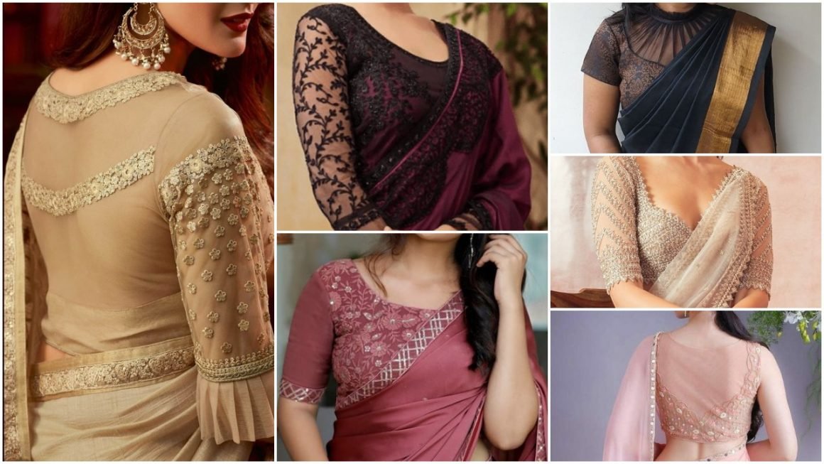 Stunning Net Blouse Designs t1