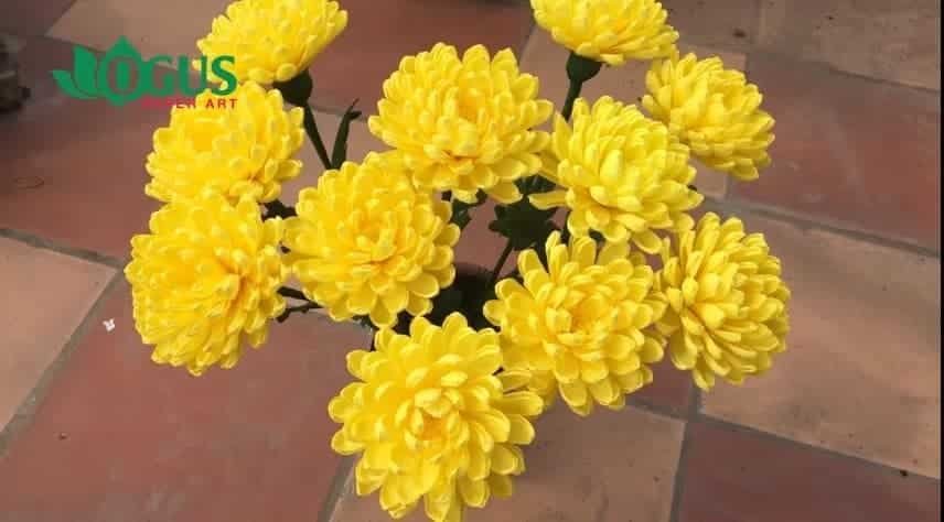 Instructions for making Chrysanthemum 14