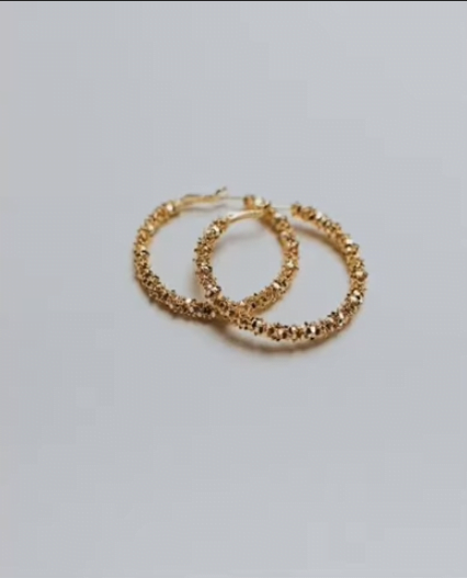 Beautiful Hoop Earrings Designs 15