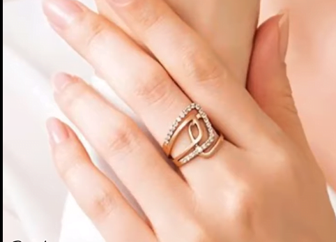 New Gold Ring Designs for Women 5