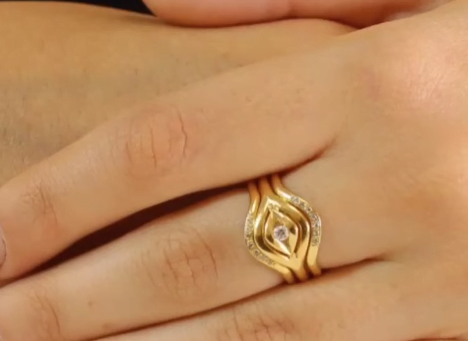 New Gold Ring Designs for Women 6