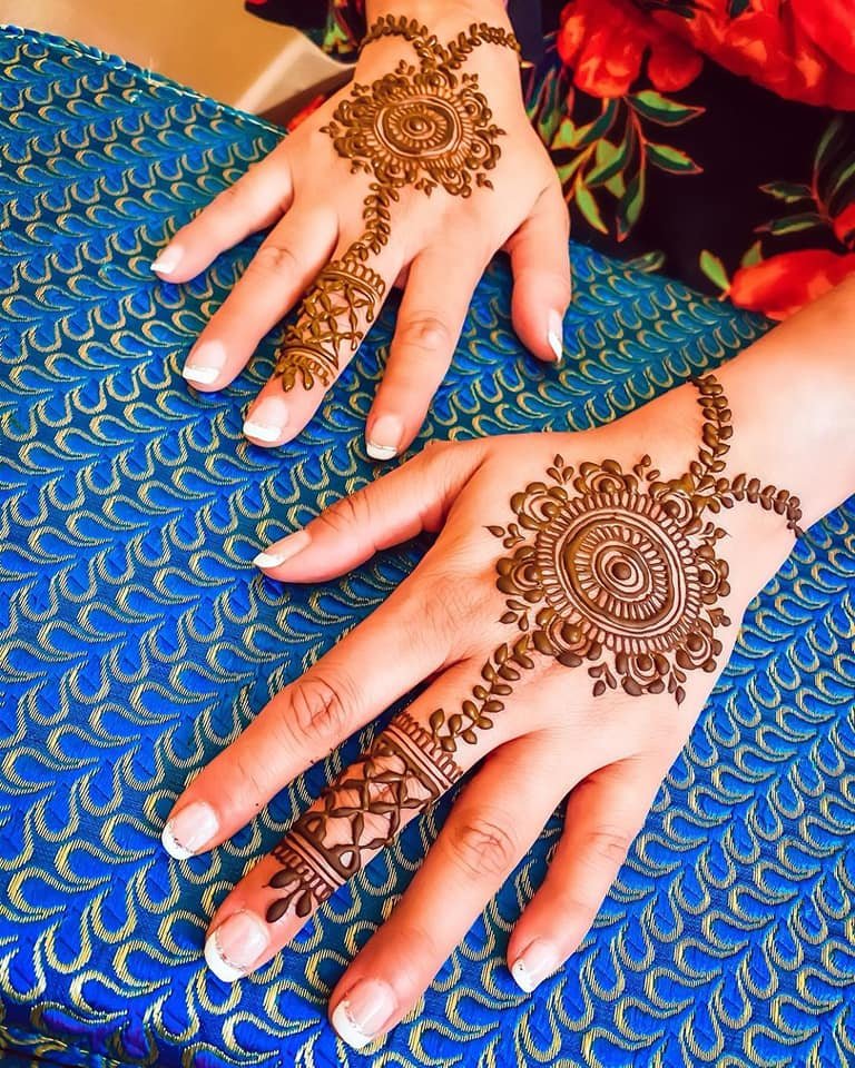 Stylish Mehndi Design 7