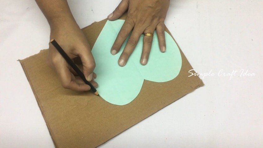 How to make Photo Frame making at Home 7