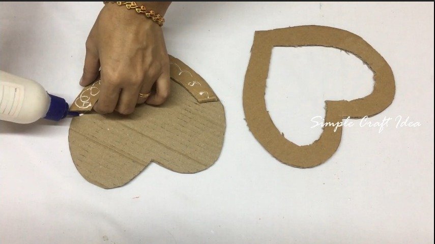 How to make Photo Frame making at Home 9