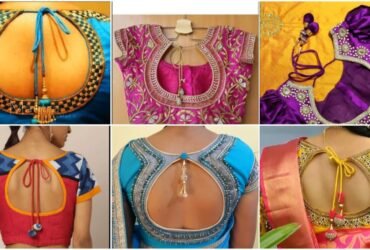 Top Beautiful Ideas for Pot Neck Blouse Designs t1