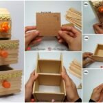 Storage Box Popsicle Stick Crafts t1