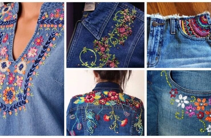 Embroidery for Old Jeans t1