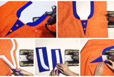Kurtha Front Neck Design Cutting and Stitching t1