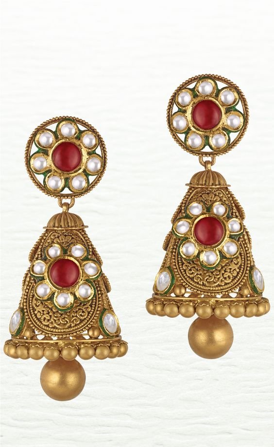 Latest Gold Earring Designs with Best Price 1