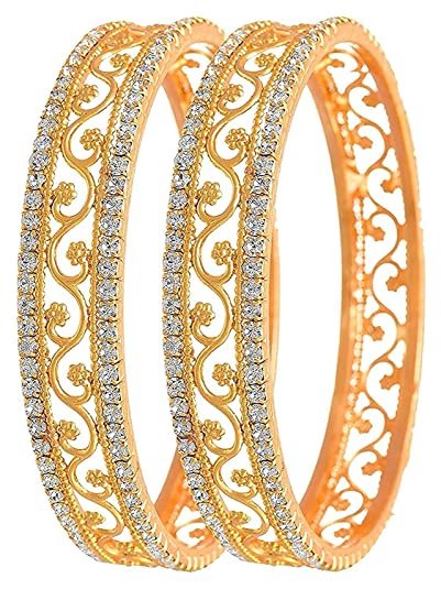 Gold Bangles for Women Online 1