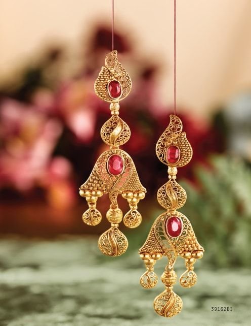 Latest Gold Earring Designs with Best Price 11