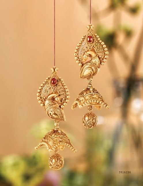 Latest Gold Earring Designs with Best Price 12