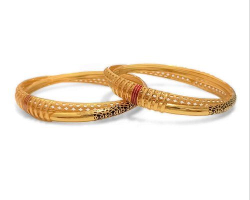 Gold Bangles for Women Online 12