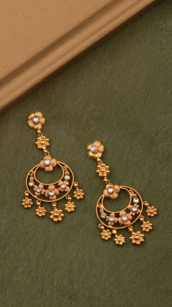 Latest Gold Earring Designs with Best Price 3