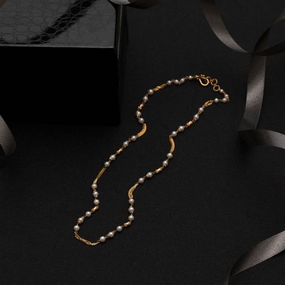 Simple and Light Weight Gold Chain Designs 5