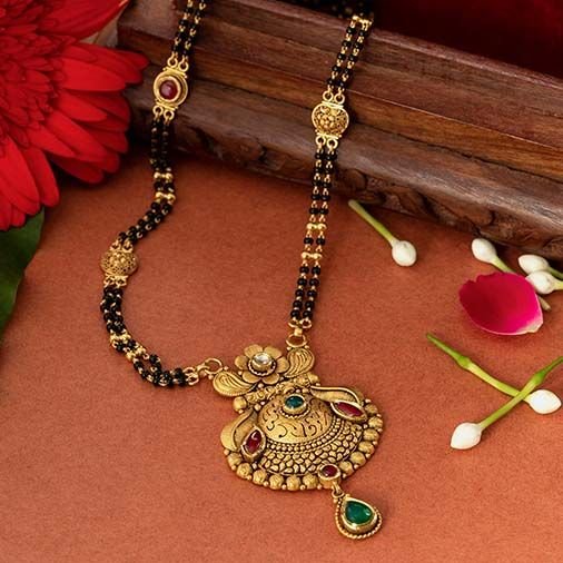 Simple Mangalsutra Designs 6