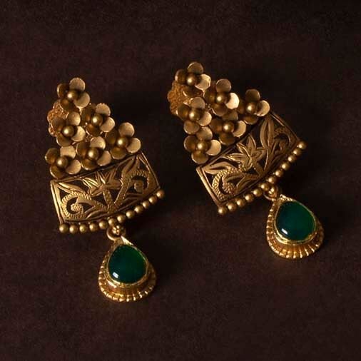 Latest Gold Earring Designs with Best Price 7