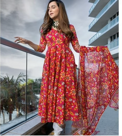 Latest Printed Kurti Designs 1