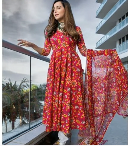 Latest Printed Kurti Designs 10