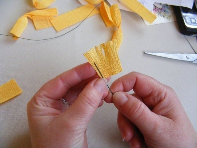 Spring Crocuses of Corrugated Paper 10