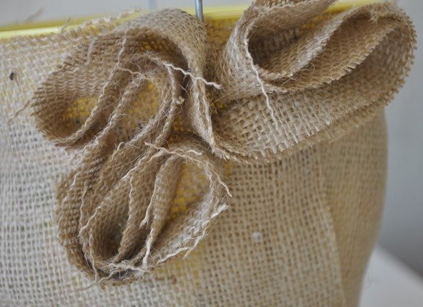 Stylish Vase of Burlap 10