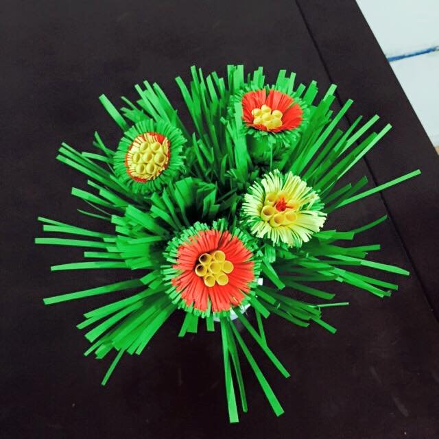 Quilling Grass Flowers 10