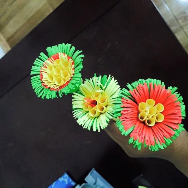 Quilling Grass Flowers 14