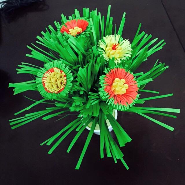 Quilling Grass Flowers 15