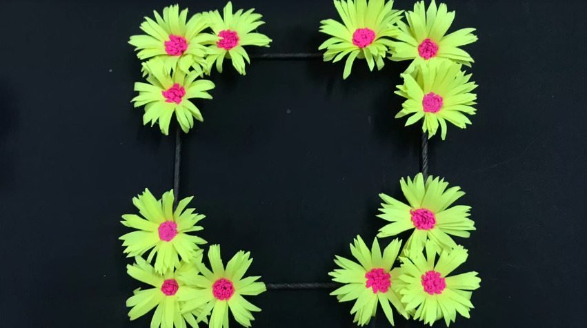 Paper Flower Wall Hanging 15