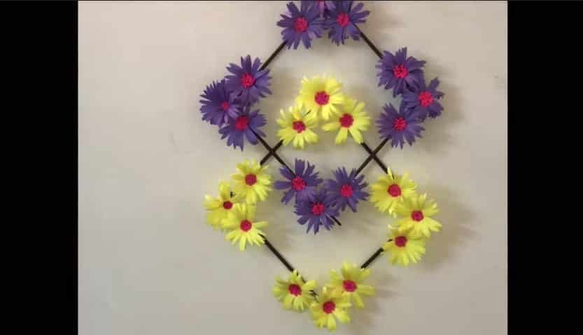 Paper Flower Wall Hanging 17