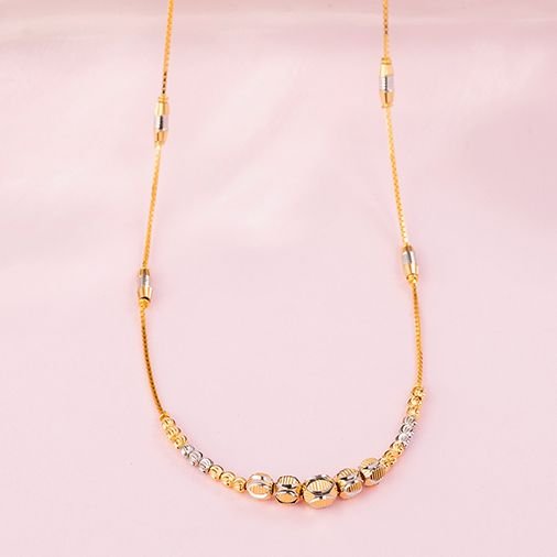 Latest Long Gold Necklace Designs 3