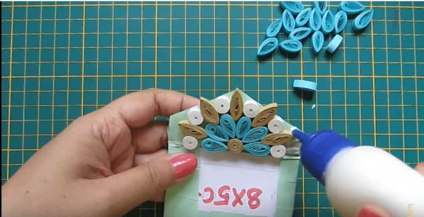 How to make Paper Swing with Quilling Doll 4