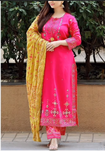 Different types of Punjabi Party Wear Suits 4
