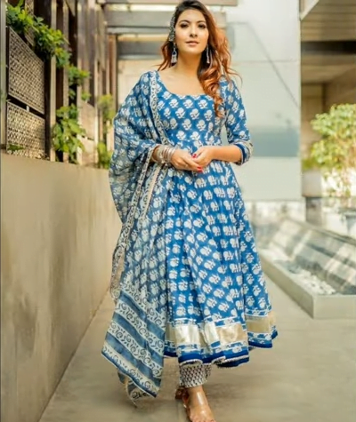 Latest Printed Kurti Designs 5