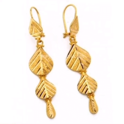 Gold Earrings Design 5