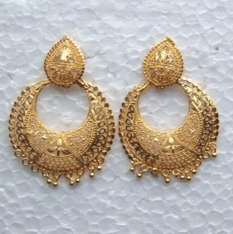 Gold Earrings Design 6