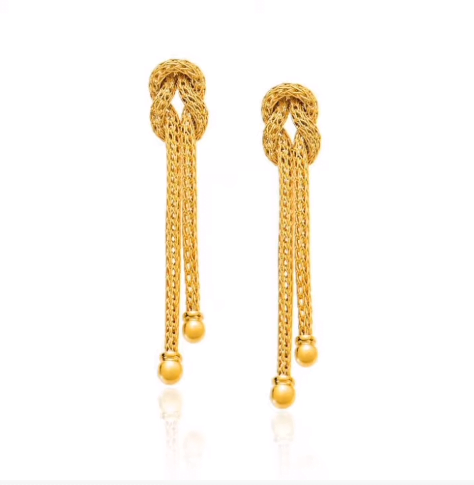 Gold Earrings Design 8