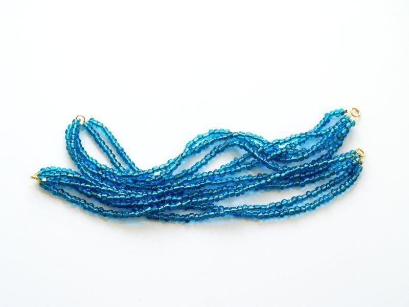 Silk and Beads Necklace 8