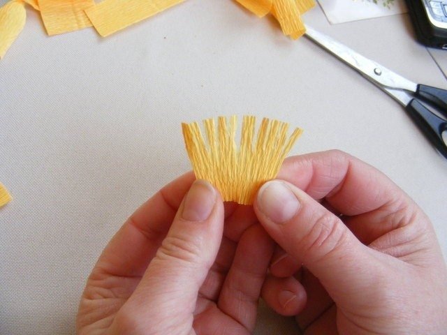 Spring Crocuses of Corrugated Paper 9