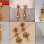 Gold Earrings Design a1