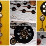 How to make beautiful wall hanging with bangles a1