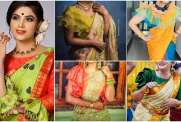 Top 30 Latest and Trendy Blouse Designs for Back Neck a1