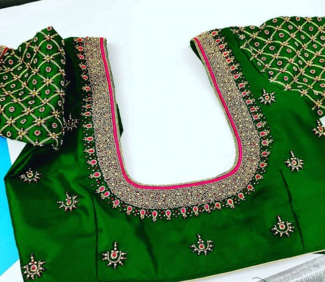 Designer Blouse Design 11